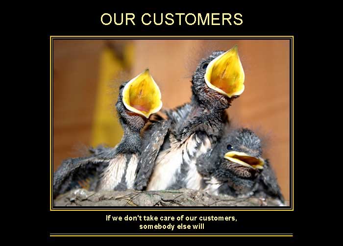 OUR CUSTOMERS